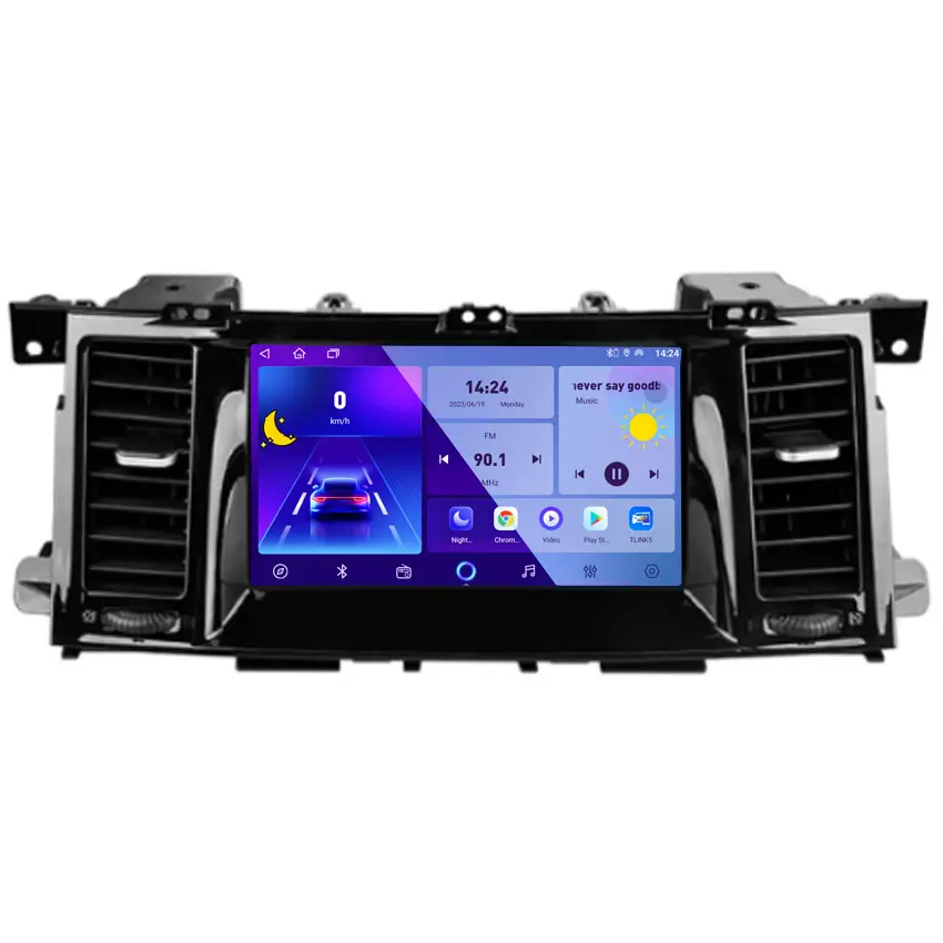 Автомобильный мультимедийный плеер DSP Carplay Android для Nissan Patrol 6 VI Y62 2010 - 2023 автомагнитола GPS навигация