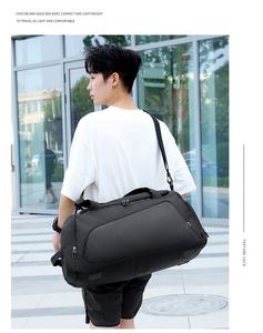 20pcs Custom logo <b>Women</b> Training <b>Bags</b> Men Gym Fitness Waterproof Travel <b>Bags</b> with Large Capacity Sports Duffel <b>Bag</b> - Product Image 6