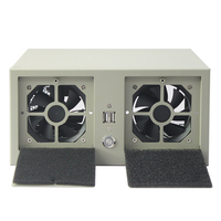 Server Industri Kecil Terpasang di Dinding, Motherboard ITX Multi-Port Serial 2-Slot, Bentuk MicroATX, Siap Pakai 1U, Visual Embedded