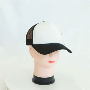 Gorra de béisbol de malla de alta calidad, personalizada, de cinco piezas, con forma de gorra, de esponja, informal, para deportes al aire libre - Product Image 1
