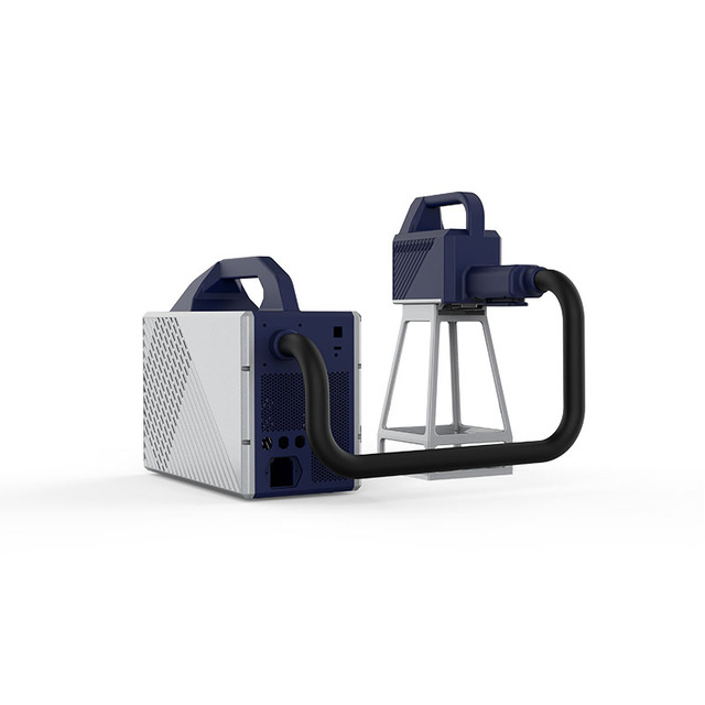 MK-E Portable Mini Fiber Laser Marking Handheld Laser Marking Machine 30W