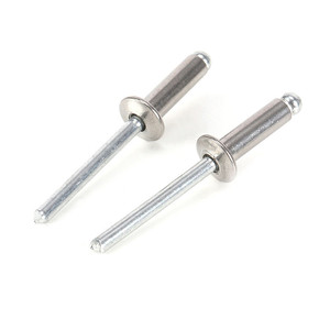 Nhà Máy Cung Cấp Đầu Tròn Mù Pop Đinh Tán Thép Không Gỉ Mở <span class=keywords><strong>End</strong></span> Loại Lớp 8 Lớp 1/8 Trong Cường Độ Cao Đinh Tán - Product Image 1