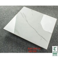 Carrelage en céramique super blanc, différents types de carreaux de sol en marbre blanc artificiel bon marché