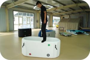 Baignoire à glace portable en PVC commercial avec valve de vidange, baril isolé pour récupération par eau froide, idéal pour studio de fitness, salle de sport, soins corporels - Product Image 6