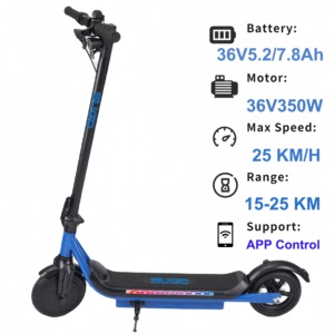 Trottinette Électrique Pliable 350W pour Adulte avec Application Connectée, Garantie Commerciale UE, Personnalisable - Product Image 2