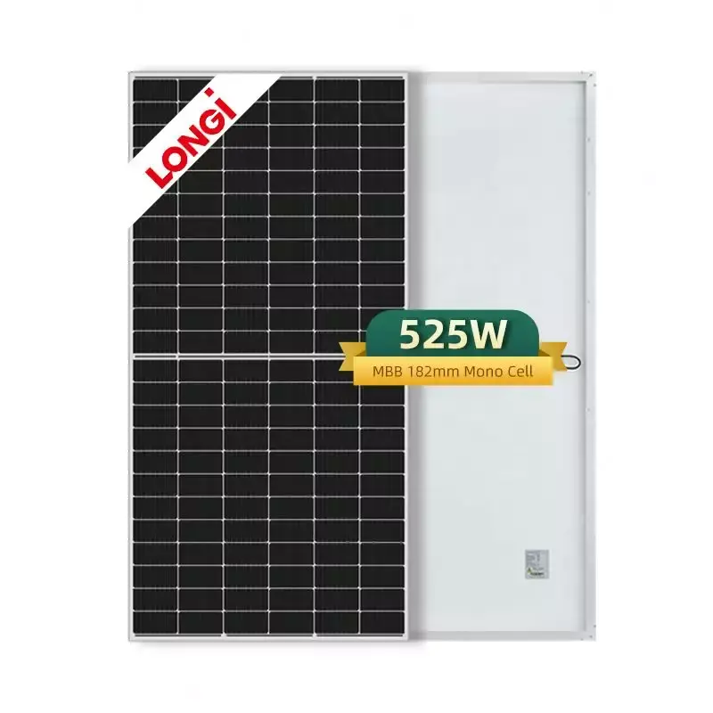 Venta al por mayor Longi panel solar 550W 545W 540W Certificado mono PERC panel solar