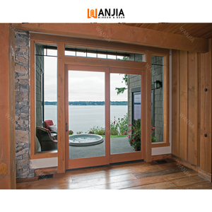 Porta scorrevole con struttura in legno moderna personalizzata di alta qualità - Product Image 3