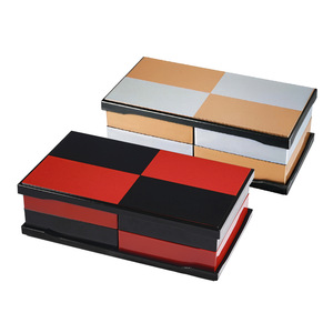 Lonchera de Plástico ABS Estilo Japonés con Doble Espada y Tapa, Rectangular, para Bocadillos - Product Image 1