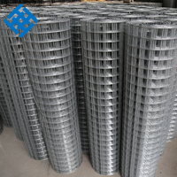 Rouleaux de treillis soudés galvanisés à chaud Brc 3315 Panneau de treillis soudé pour matériaux de construction et construction
