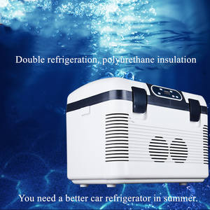 HF190 19 litres réfrigérateur portable congélateur réfrigérateur double ventilateur voiture refroidisseur numérique réglable affichage pour voiture et usage domestique - Product Image 4