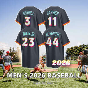 Camiseta de Béisbol City Connect 2026 para Hombre, Bordada, Fernando Tatis Jr, Manny Machado, Jackson Merrill, Xander Bogaerts, Corte Corto, Verano - Product Image 2