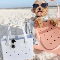 En stock : Sacs de plage en EVA élégants avec logo personnalisé imprimé. Sacs à dos durables, portables et écologiques.
