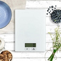 Balance de cuisine en verre trempé avec impression personnalisée, pour la pesée des aliments, des calories, bon marché, 1 pièce, cadeau, Promotion