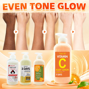 Loción Corporal Iluminadora con Extracto de Naranja y Vitamina C, Hidratante Diaria para una Piel Suave y Radiante, Marca Privada OEM - Product Image 1