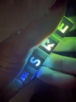 Keycap lumineux anti-stress pour clavier mécanique, porte-clés Fidget à clic, jouet sensoriel multicolore anti-stress