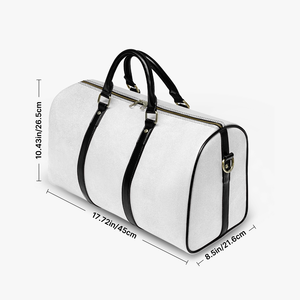 <strong>Hot</strong> Women <strong>Pink</strong> Cow Heart Pattern Weekender Duffle <strong>Bag</strong> Waterproof PU Large Travel <strong>Bag</strong> Carry on Handbag Detachable Shoulder Strap - Product Image 6