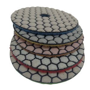 Гибкий крючок и петля соты алмазные сухие смолы полировальные колодки для бетонных гранитных мраморных камней - Product Image 5