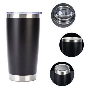 Multi Color Tumbler Set 20 Ounce Navy Blue Silver Copper Olive Green Pink Black <b>Hot</b> Pink Stainless Steel ASM25 - Product Image 3