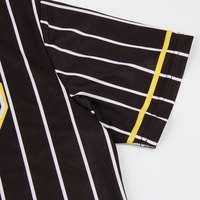 Maillots de baseball personnalisés bon marché pour hommes, uniformes de baseball et de softball, sublimés, en gros, maillots de baseball vierges à boutons