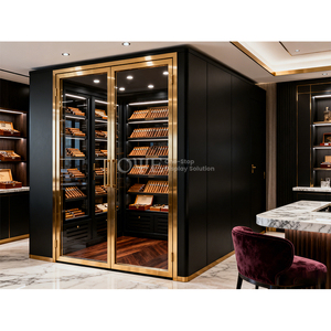 Mueble de Exhibición para Cuarto de Puros de Madera de Alta Calidad, Humidor para Puros con Acceso Interior - Product Image 6