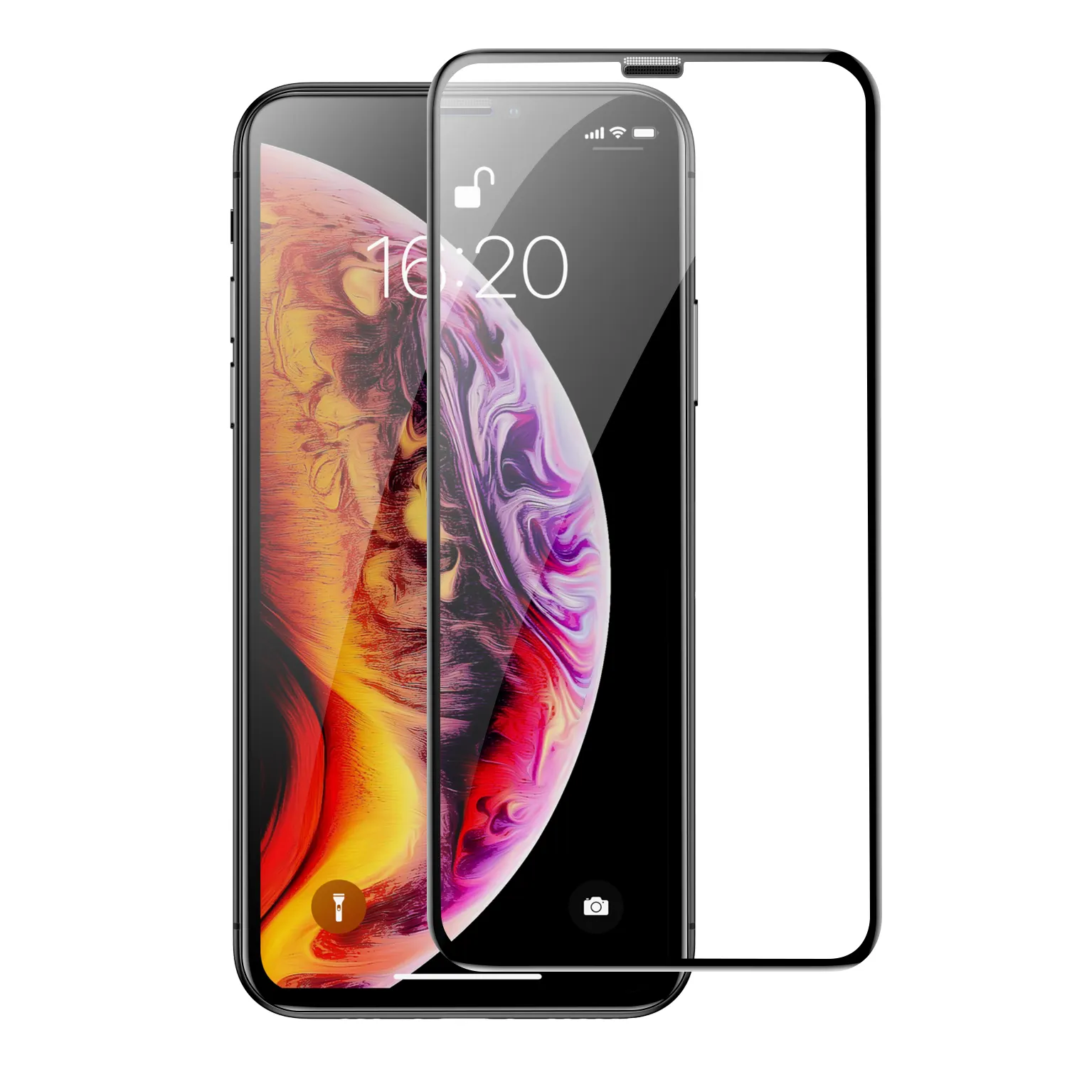 Nieuwe Type 9d Anti-Vingerafdruk Full Cover Hoge Heldere Keramiek 9d Gehard Glas Schermbeschermer Voor Iphone 12 13 14 15 Pro Max