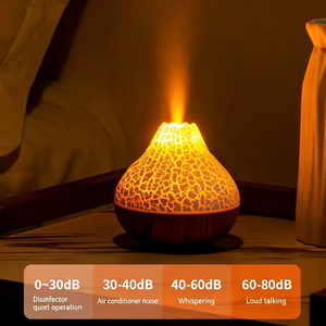 Mini Humidifier Portable 300ml Volcano Humidifier with 7 <strong>Color</strong> Night Light Ultrasonic Aroma Diffuser Machine for Car Home - Product Image 1