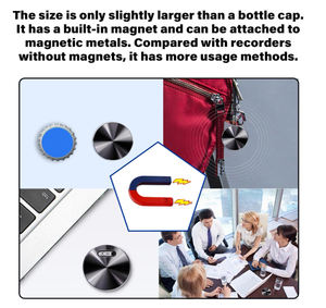 Enregistreur vocal numérique QZT Q37 activé par la voix, enregistrement audio de 20 heures, clé USB - Product Image 5