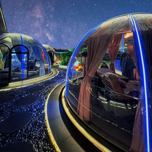 Tende da esposizione in alluminio Full House chiaro alloggio <span class=keywords><strong>resort</strong></span> <span class=keywords><strong>glamping</strong></span> vedere attraverso la casa a cupola - Product Image 1