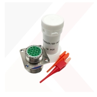 D38999/20FD15PA D38999 Wasserdichter Steckverbinder 3-polig Strom- und Signalkombination Rundstecker für Marineausrüstung D38999 Steckverbinder