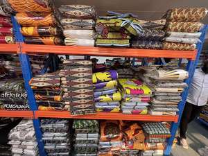 Tela Africana 100% Algodón, Estilo Hollandais Ankara Dorada, Tela Superior para Prendas, Hecha en China, en Existencia - Product Image 5