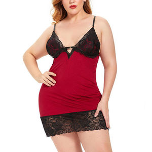 Fotos de Lencería Sexy de Mujeres Maduras Japonesas, Imágenes Sensuales de Una Pieza, Lencería Sexy con Encaje Rojo para Mujeres de Talla Grande - Product Image 3