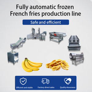 Chaîne de production entièrement automatique de chips de banane LT-XJ100 en acier inoxydable 304, certifiée CE FDA ISO, 50-1000 kg/h, IoT intelligent, 220V/380V, frites, réglables de 1 à 8 mm - Product Image 3