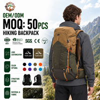 Sac à dos de randonnée durable pour le sport de plein air, le camping et la randonnée, sac à dos personnalisé pour hommes