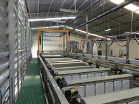 Machine de placage électrolytique haut de gamme pour boîtiers audio et châssis d'amplificateurs - Contrôlée par PLC (moteur et pompe)