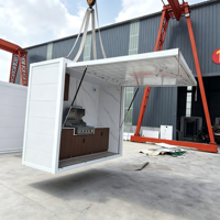 Cuisine mobile d'extérieur personnalisée à prix de gros, cuisine grill d'extérieur, maison mobile modulaire