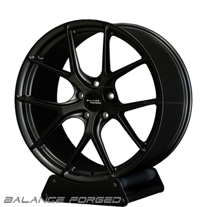 Rines BALANCE Forged Y-Spoke en Negro Mate de 18, 19 y 20 Pulgadas, 5x112 5x120, Ligeros, para BMW M3 M4, Mercedes A45 AMG, <span class=keywords><strong>Ford</strong></span> <span class=keywords><strong>Mustang</strong></span> - Product Image 1