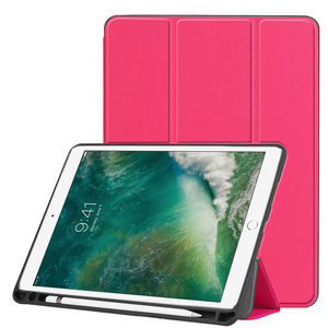 เคสแท็บเล็ต3rd Pu รุ่นที่3,ฝาครอบโต๊ะ TPU พร้อมที่ใส่ดินสอสำหรับ <span class=keywords><strong>Apple</strong></span> iPad Air3 10.5 2019 iPad Pro <span class=keywords><strong>2017</strong></span> - Product Image 1