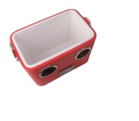 Nevera Portátil de 15L, Alta Potencia, Impermeable, Aislada, de Plástico PP, con Compresor, para Sistemas de Altavoces, Camping y Bebidas