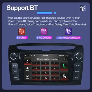 Autoradio Android per Lancia <span class=keywords><strong>Ypsilon</strong></span> 2011-2016, Multimedia 7 Pollici, Carplay Wireless, Stereo 1Din, Unità di Navigazione Intelligente - Product Image 4