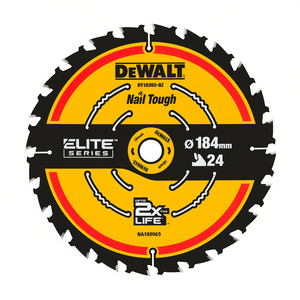 Cuchilla Circular de Alta Resistencia para Trabajo Pesado, 184 mm, 24 Dientes, Nail Tough, Garantía de 3 Años, para Cortar Madera - Product Image 2