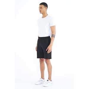 Pantalones Cortos Deportivos Casuales de Secado Rápido para Hombre Alfred, Corte Estándar, Color Negro, Talla S - Product Image 1