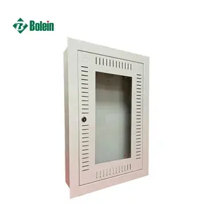 Etisalat approuvé 600*600*150 boîtier téléphonique blanc RAL9010 12U support mural FTTH ONU Cabinet