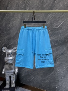 Shorts <span class=keywords><strong>cargo</strong></span> en coton personnalisés pour hommes, style hip-hop d'été, décontractés, avec poches, streetwear, grande taille, vêtements pour garçons - Product Image 1