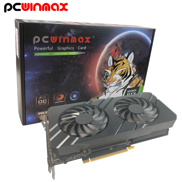 PCWINMAX Factory Direct RTX 3060 Graphics Card 12GB GDDR6 192Bit Dual Fan PCI-E for Desktop Gaming PC Custom Packaging Support