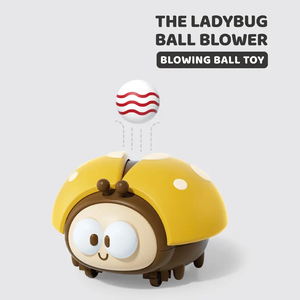 Xách tay sớm giáo dục nhựa bóng Blower đồ chơi trẻ em 'vui vẻ động vật bạn bè bọ rùa & ẩn sĩ cua Fan - Product Image 2