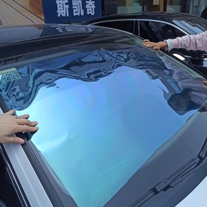 Màu tím ma 75% vlt Màu Đỏ Tắc Kè Hoa cửa sổ <span class=keywords><strong>Tint</strong></span> Nano gốm Xe Cửa sổ phim năng lượng mặt trời phim - Product Image 5