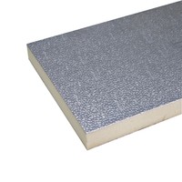 Panel de Conducto Preaislado para HVAC, Aire Acondicionado, Aislamiento de Techo de PU, Lámina de Aluminio para Conductos de 20 mm, Panel de Conducto PID