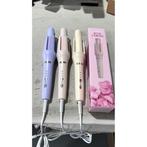 Fer à boucler automatique pour grandes boucles, outil de coiffage avec écran numérique et coque givrée - Product Image 1