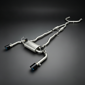 Système d'échappement pour <span class=keywords><strong>Infiniti</strong></span> Q50/Q60 3.0T 2017-2024, système d'échappement Cat-Back avec embout de combustion, échappement en acier inoxydable - Product Image 1