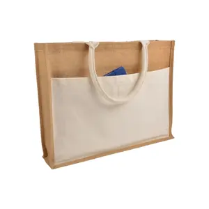 Borsa in juta personalizzabile, merchandising sostenibile - Product Image 1